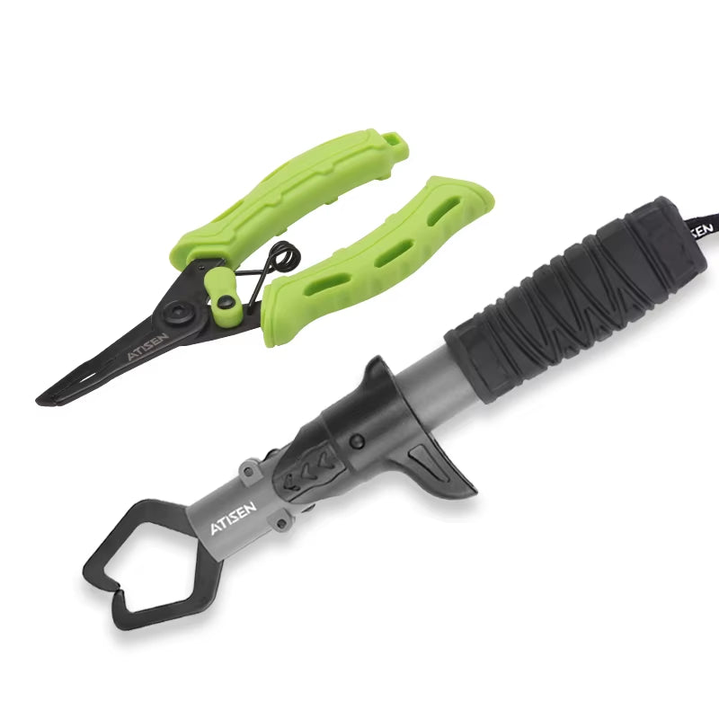 Stainless Steel Fishing Gripper Professional Fishing Lip Grabber Tool, Fish Grabber Clip Fish Control Tackle