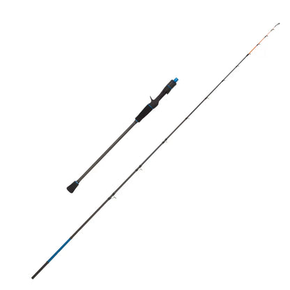 ROLLFISH Titanium Tip Octopus Squid Cuttle Fishing Rod 1.75M/5.74FT Action 8：2 Carbon Fiber Casting Saltwater Boat Jigging Rod