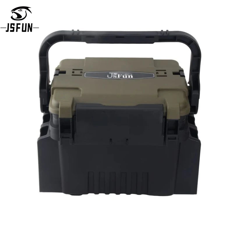 Large Fishing Box Organizer Multi-Function Lure Live Fish Bucket Thickening Storage Box Fishing Accessories Tackle Box Pesca